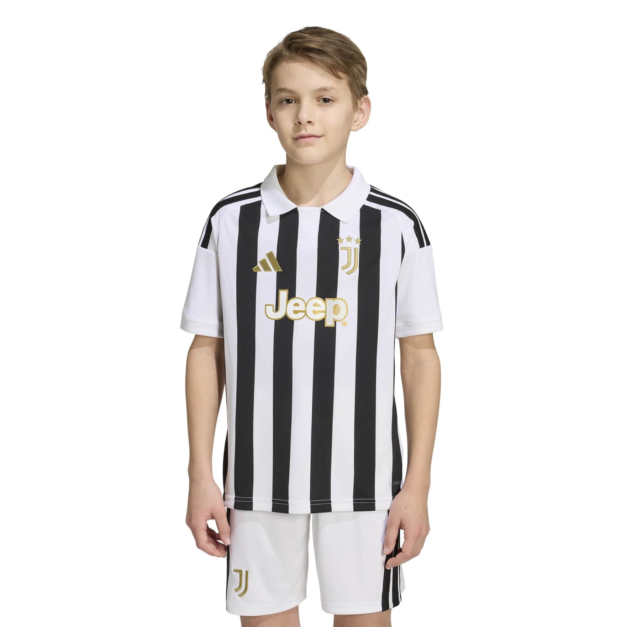 Youth adidas White Juventus 2026/27 Home Replica Jersey