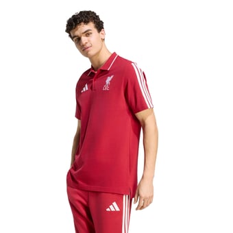 Men's adidas Red Liverpool Alphaskin DNA Polo