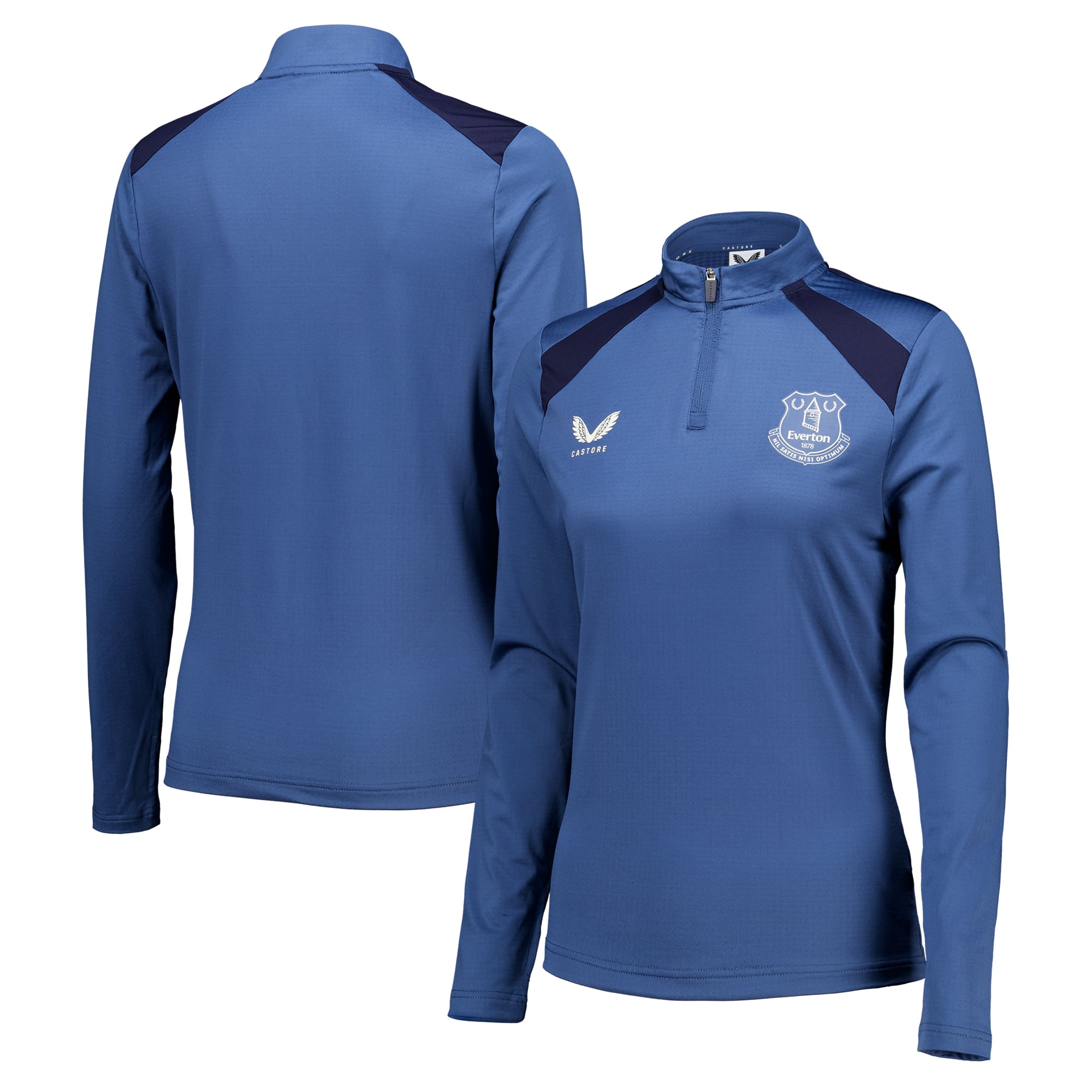 Everton Castore Coaches Training Midlayer - Dark Blue - Womens