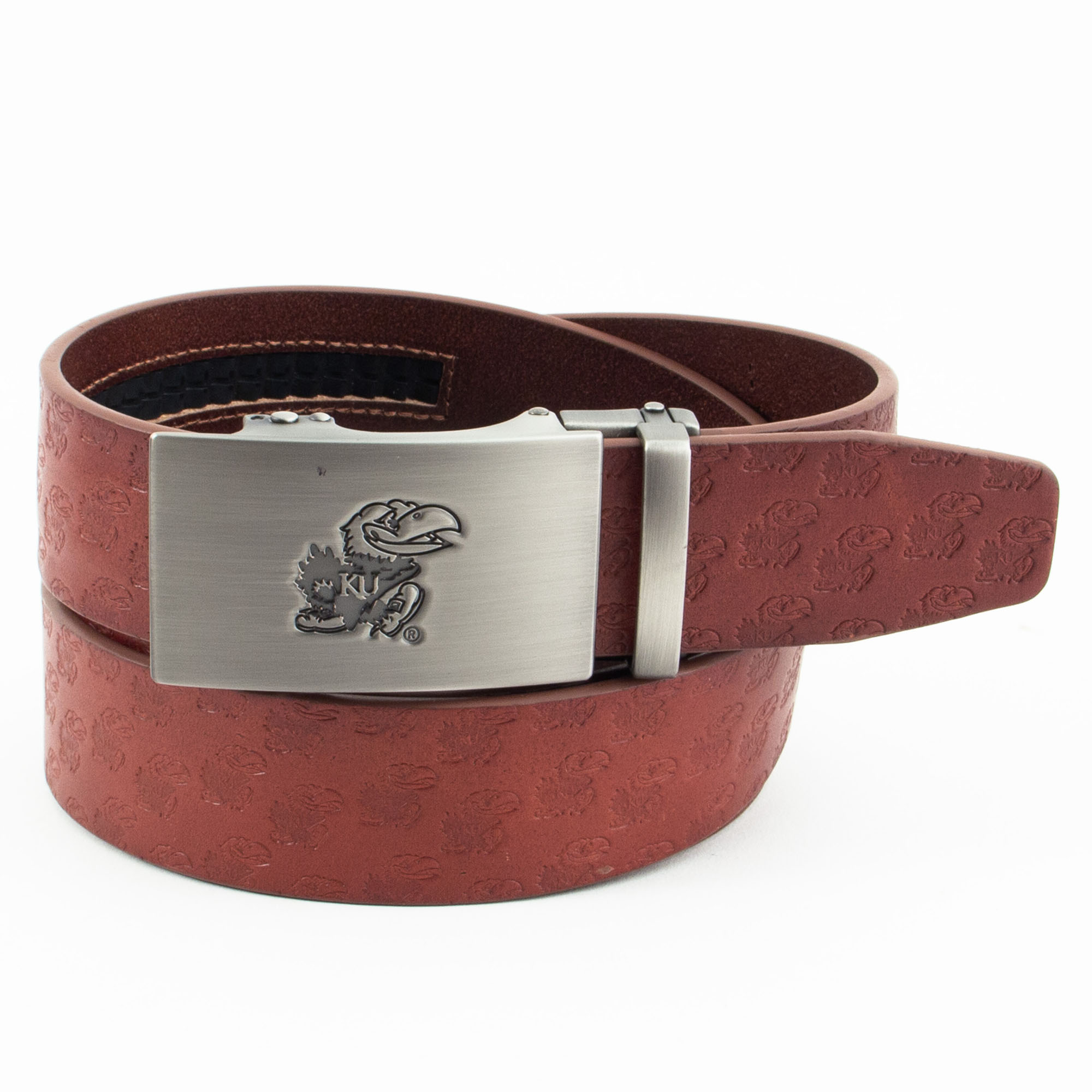 Men's Kansas Jayhawks Ratchet All-Over Print Belt