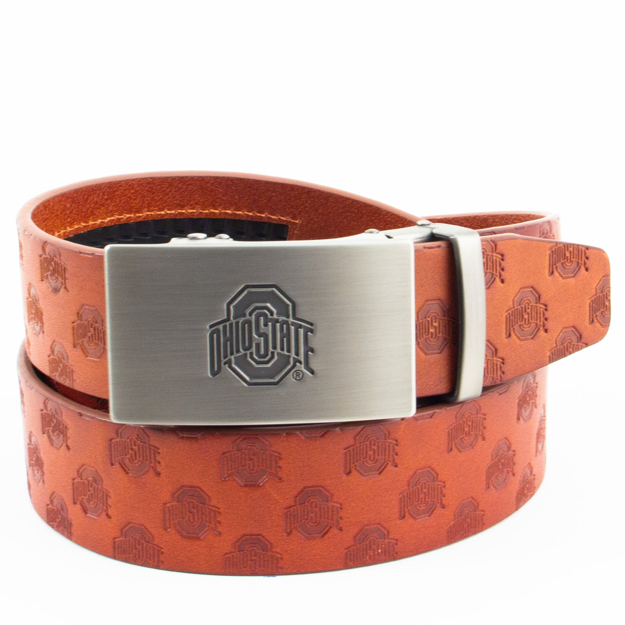Men's Ohio State Buckeyes Ratchet All-Over Print Belt