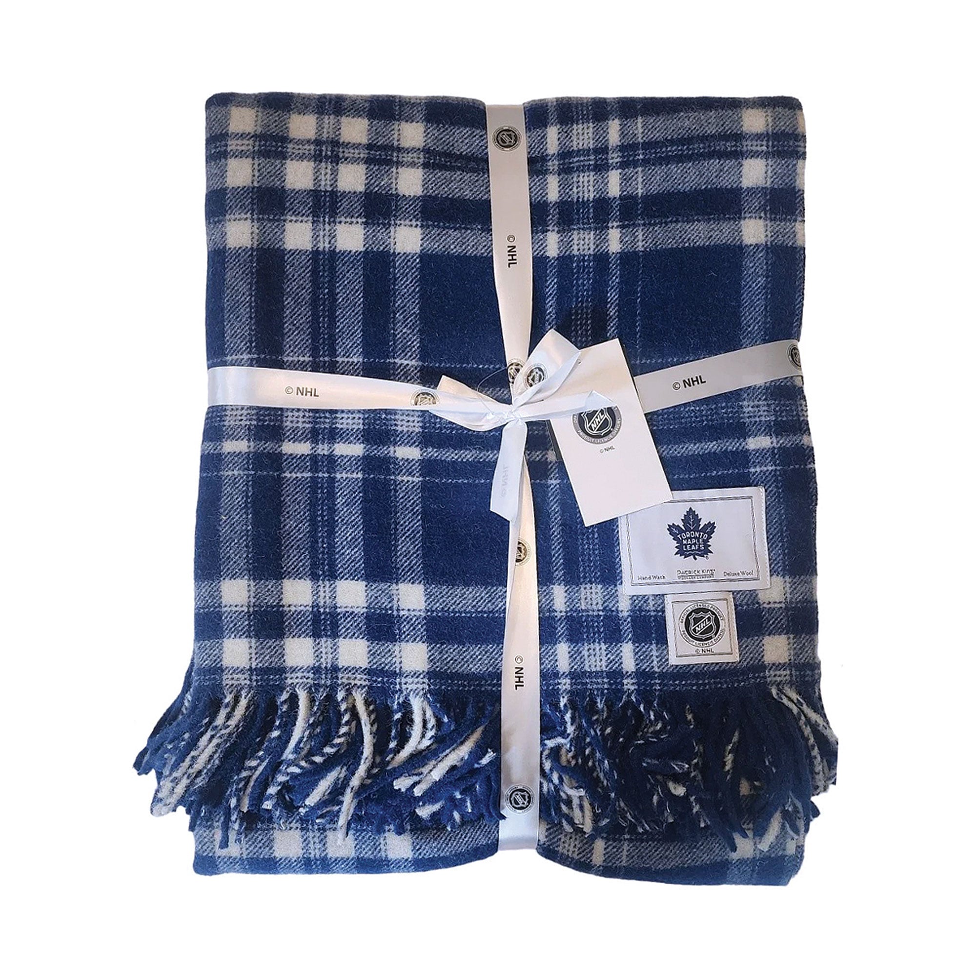 Patrick King Woollen Company Toronto Maple Leafs 69"x 62" Wool Blanket