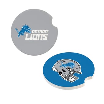 Detroit Lions Ceramic Car Coaster Four-Piece Set