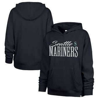 Women's '47  Navy Seattle Mariners Whim Hoodie