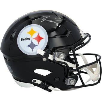 Pat Freiermuth Pittsburgh Steelers Autographed Riddell Speed Flex Authentic Helmet