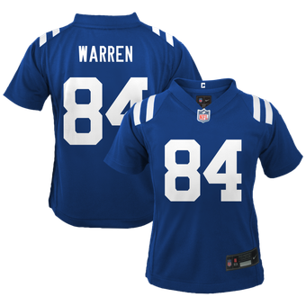Preschool Nike Tyler Warren Royal Indianapolis Colts Team Game Jersey