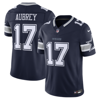 Men's Nike Brandon Aubrey Navy Dallas Cowboys Team Vapor F.U.S.E. Stitched Limited Jersey
