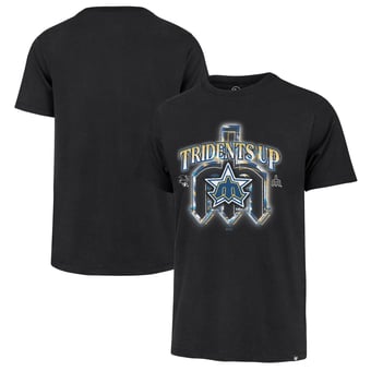 Men's '47  Black Seattle Mariners Regional Franklin T-Shirt