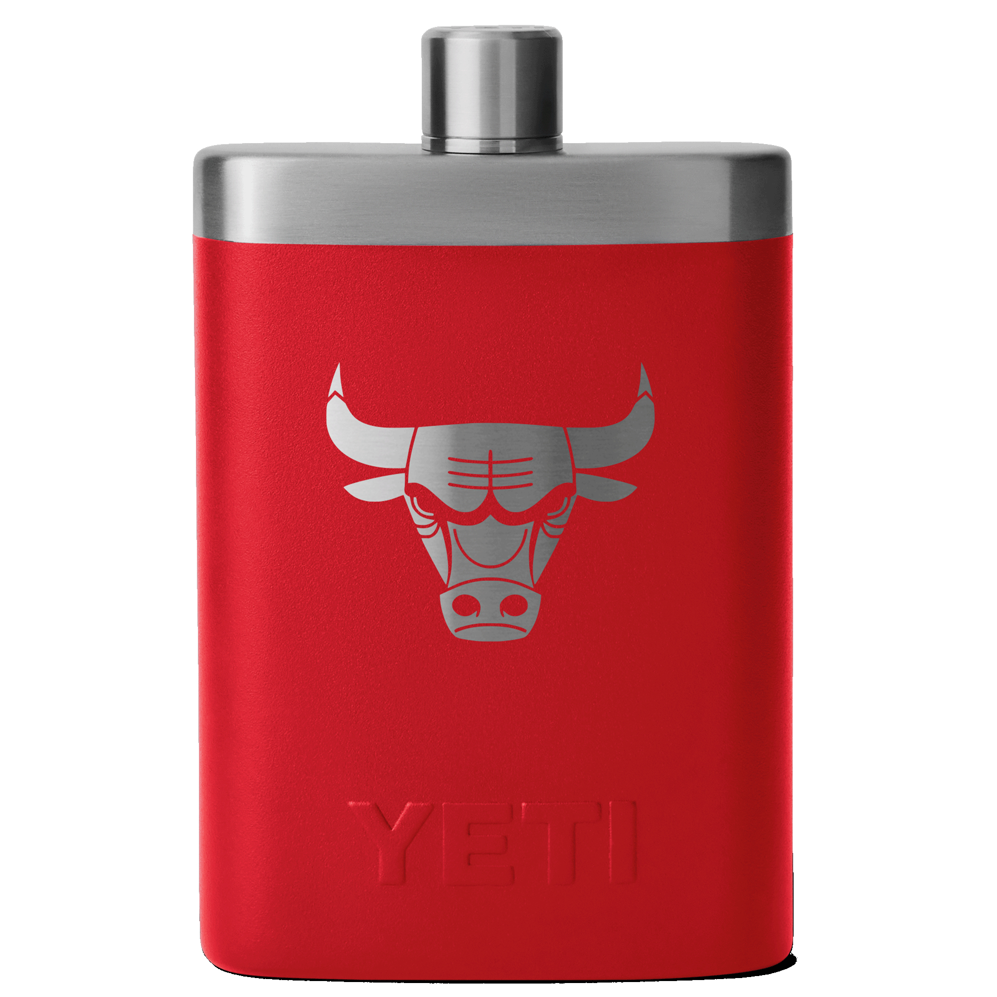 YETI Red Chicago Bulls 7oz. Flask
