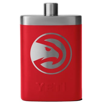 YETI Red Atlanta Hawks 7oz. Flask