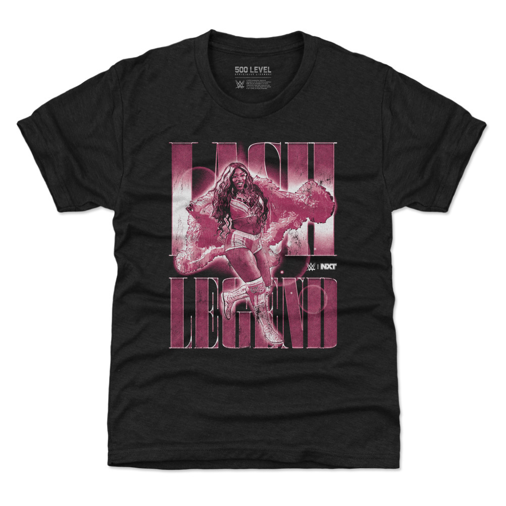 Youth 500 Level Heather Black Lash Legend Vintage T-Shirt Youth 500 Level Heather Black Lash Legend Vintage T-Shirt