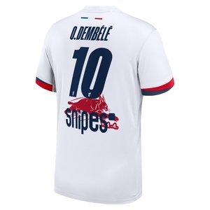 Maillot Extérieur Stadium PSG Nike 25/26 avec flocage Virgil Abloh Archive™  O.Dembélé 10, vue 4