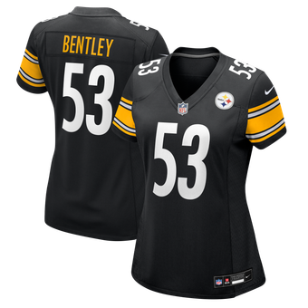Women's Nike JaWhaun Bentley  Black Pittsburgh Steelers Team Game Jersey
