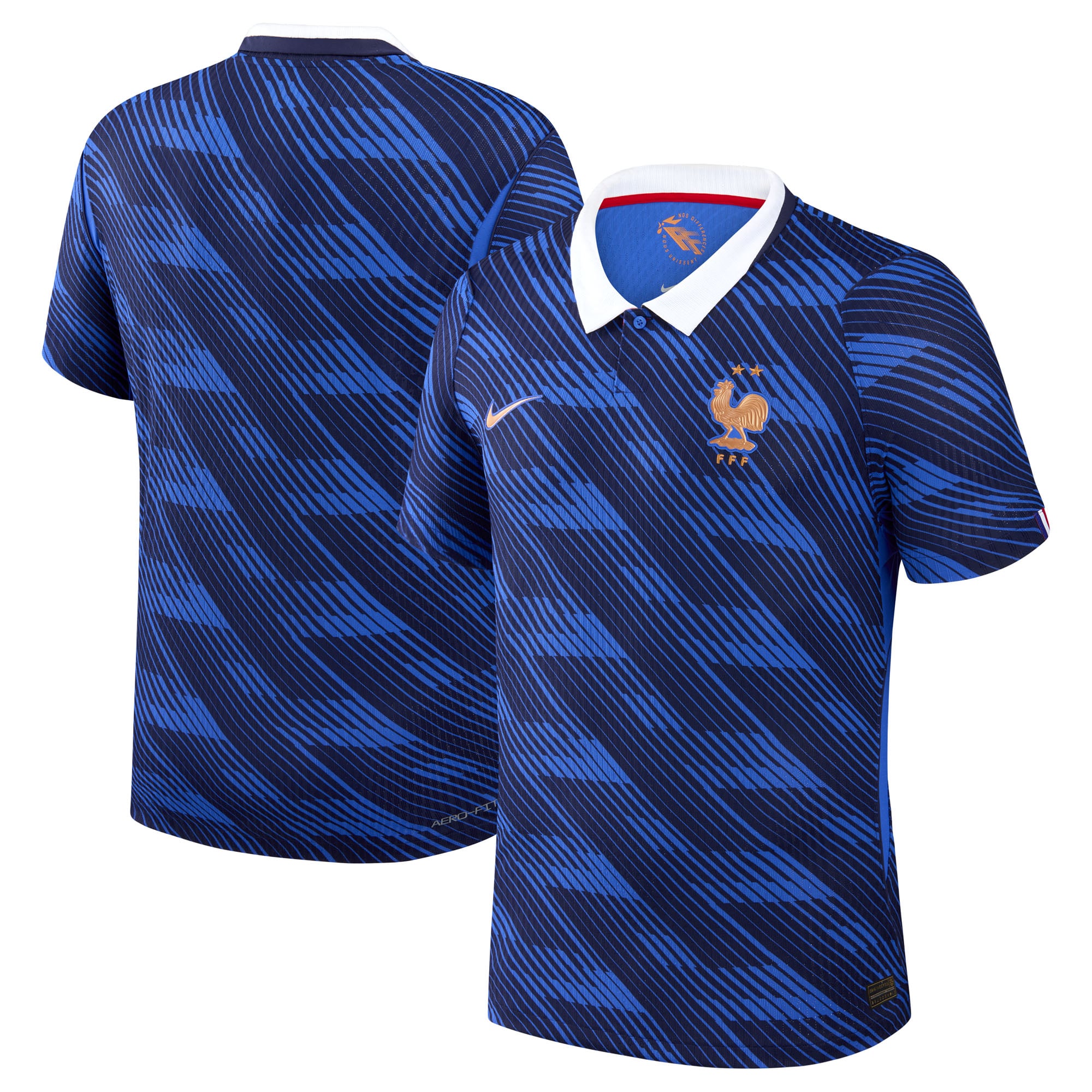 Men's Nike Blue France National Team 2026 Home Match Authentic Jersey
