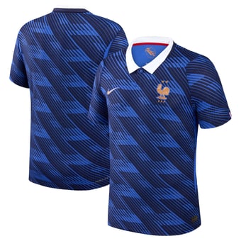 Men's Nike  Blue France National Team 2026 Home Match Authentic Jersey