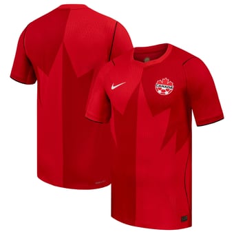 Men's Nike  Red Canada Soccer 2026 Home Match Authentic Jersey