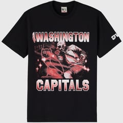 Men's OVO x NHL  Black Washington Capitals Graphic T-Shirt
