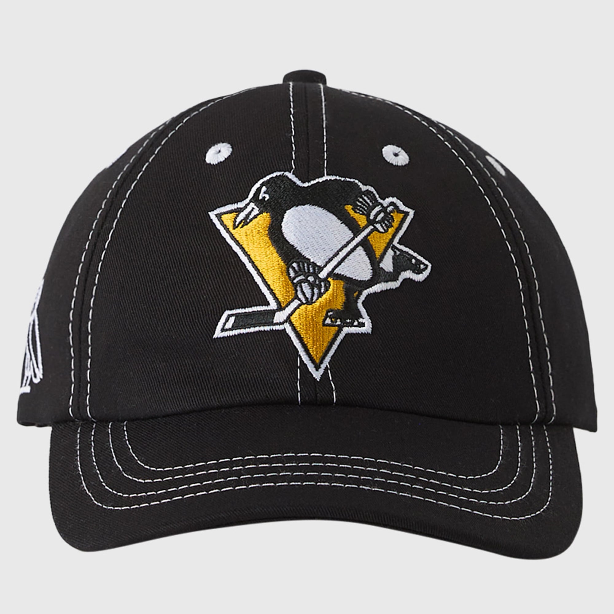 Men's OVO x NHL Black Pittsburgh Penguins Adjustable Sport Hat