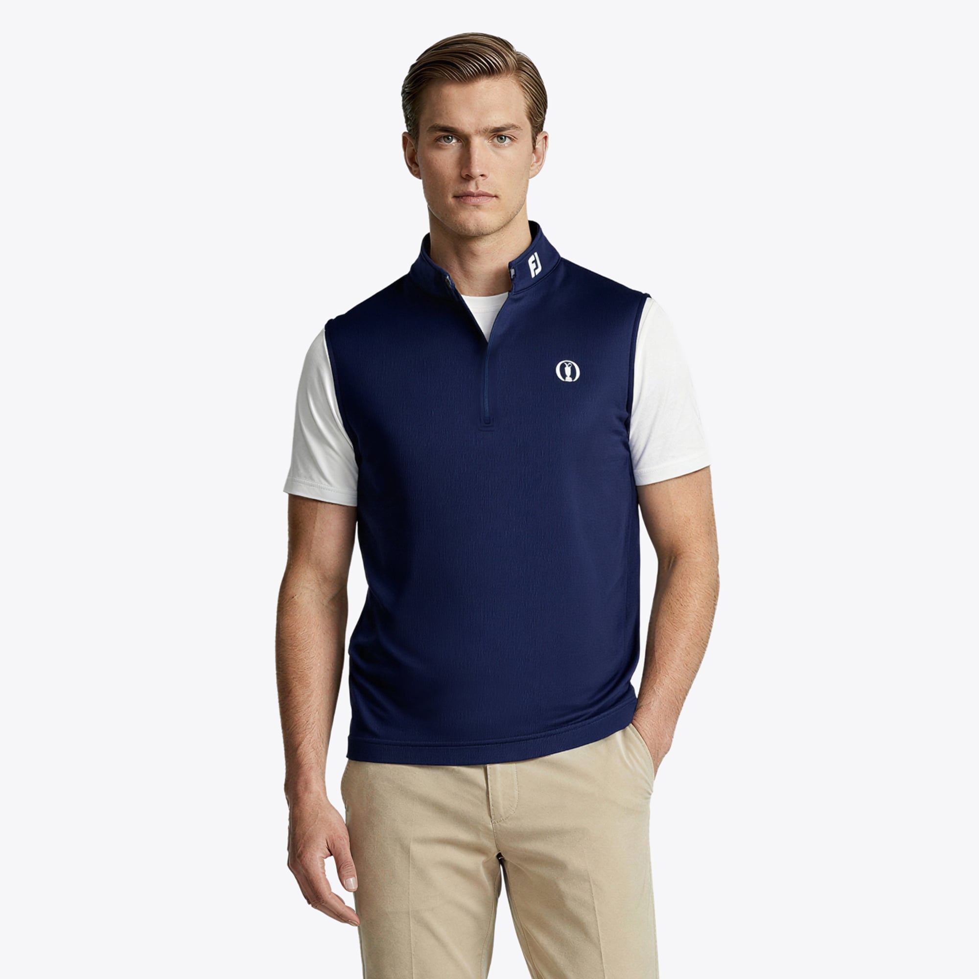 Veste 1/2 cernia The Open FootJoy - Blu Navy