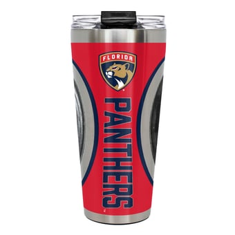 Florida Panthers 32oz Big Slim Game Puck Travel Tumbler