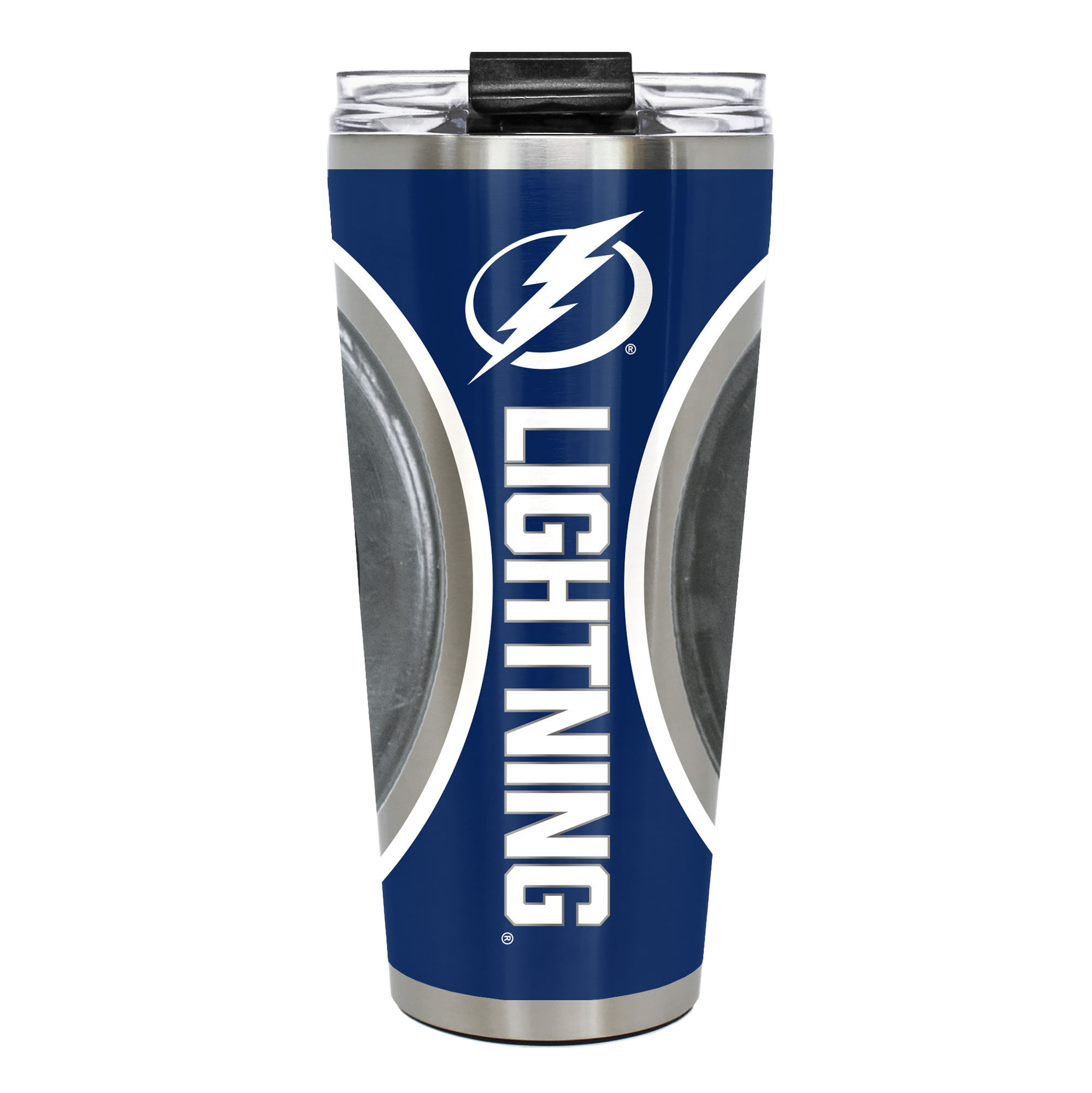 Tampa Bay Lightning 32oz Big Slim Game Puck Travel Tumbler