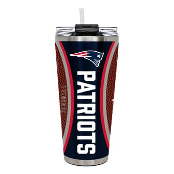 New England Patriots 32oz. Big Slim Game Ball Travel Tumbler