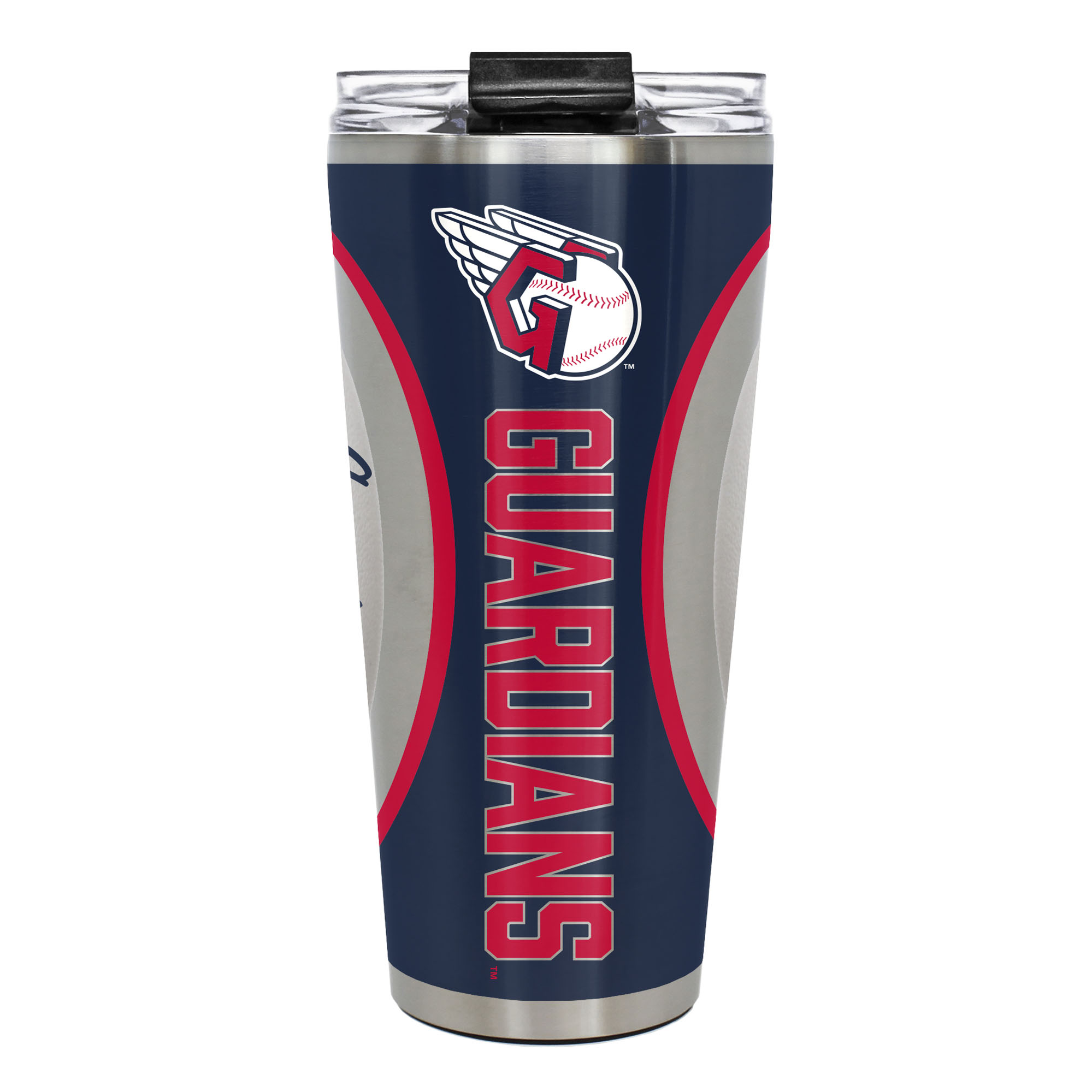 Cleveland Guardians 32oz. Big Slim Game Ball Travel Tumbler Cleveland Guardians 32oz. Big Slim Game Ball Travel Tumbler