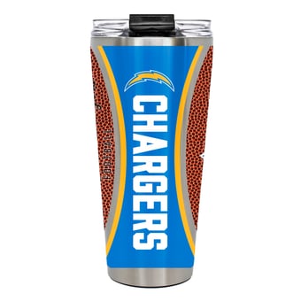 Los Angeles Chargers 32oz. Big Slim Game Ball Travel Tumbler