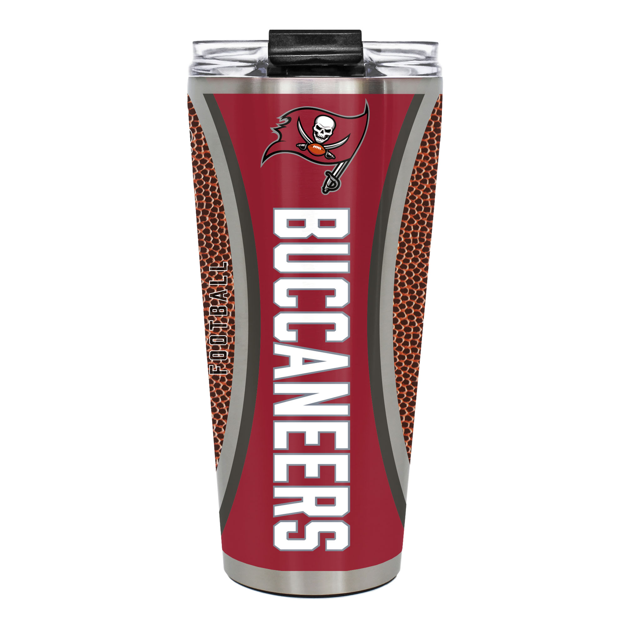 Tampa Bay Buccaneers 32oz. Big Slim Game Ball Travel Tumbler