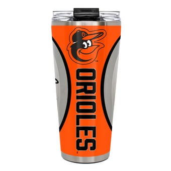 Baltimore Orioles 32oz. Big Slim Game Ball Travel Tumbler