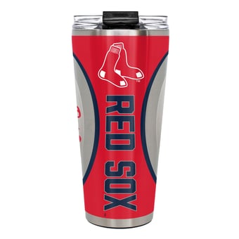 Boston Red Sox 32oz. Big Slim Game Ball Travel Tumbler