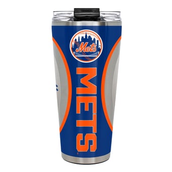 New York Mets 32oz. Big Slim Game Ball Travel Tumbler