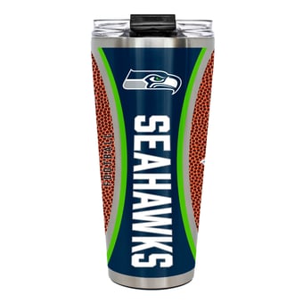 Seattle Seahawks 32oz. Big Slim Game Ball Travel Tumbler