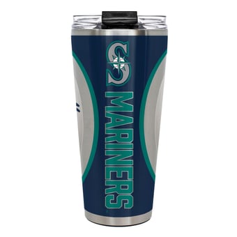 Seattle Mariners 32oz. Big Slim Game Ball Travel Tumbler