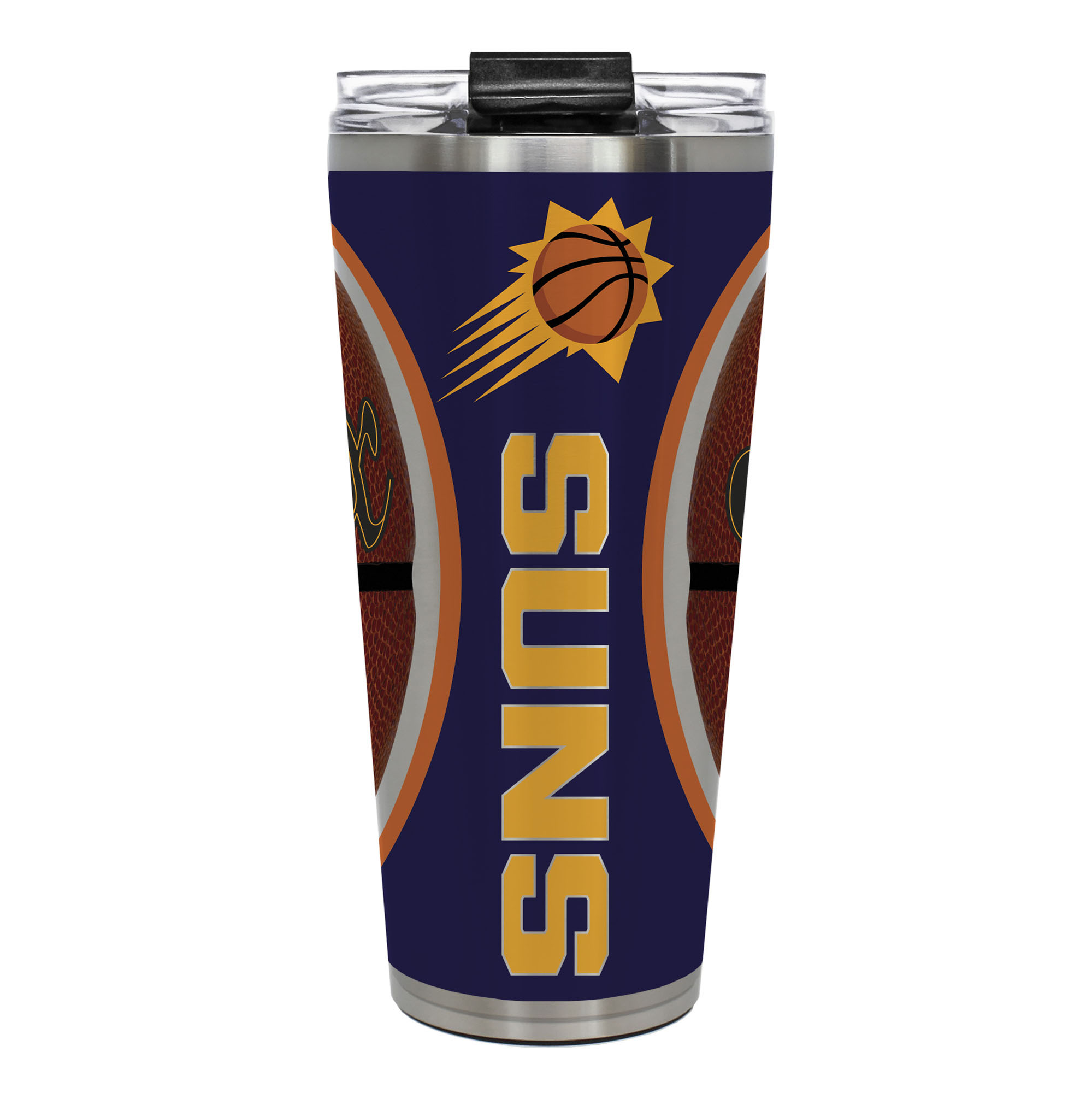 Phoenix Suns 32oz. Big Slim Game Ball Travel Tumbler