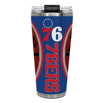 Philadelphia 76ers 32oz. Big Slim Game Ball Travel Tumbler