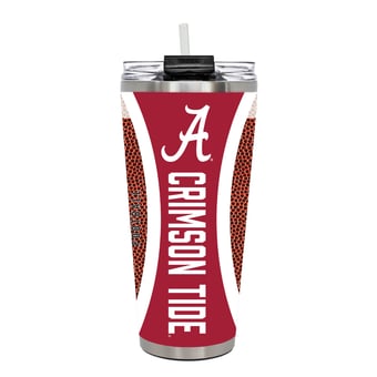 Alabama Crimson Tide 32oz. Big Slim Game Ball Travel Tumbler