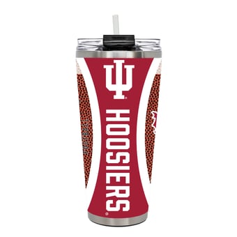 Indiana Hoosiers 32oz. Big Slim Game Ball Travel Tumbler