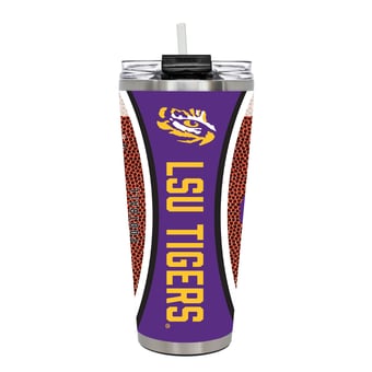 LSU Tigers 32oz. Big Slim Game Ball Travel Tumbler