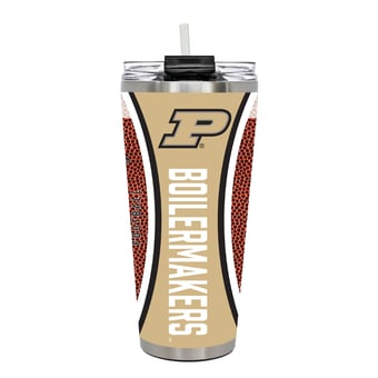 Purdue Boilermakers 32oz. Big Slim Game Ball Travel Tumbler