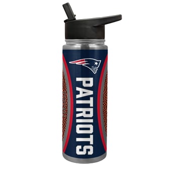 New England Patriots 24oz. Jr. Thirst Game Ball Hydration Bottle
