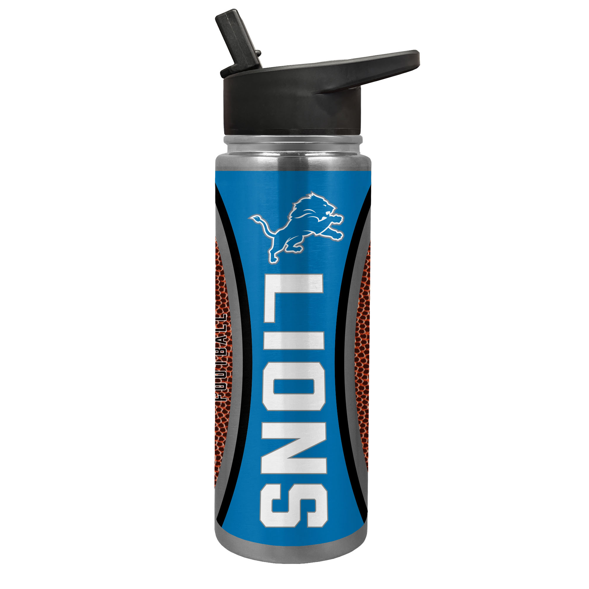 Detroit Lions 24oz. Jr. Thirst Game Ball Hydration Bottle