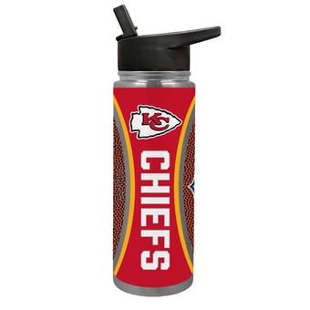 Kansas City Chiefs 24oz. Jr. Thirst Game Ball Hydration Bottle