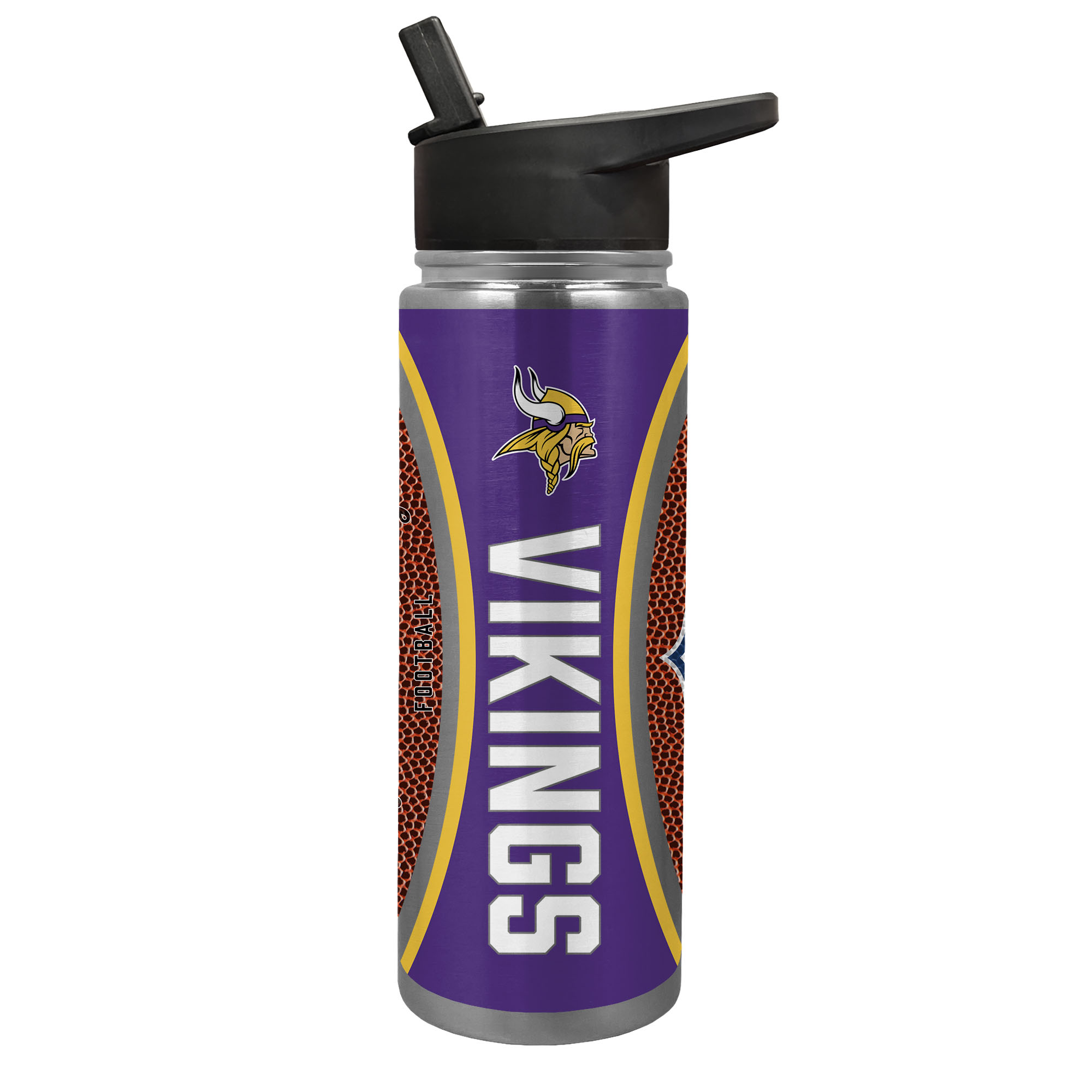Minnesota Vikings 24oz. Jr. Thirst Game Ball Hydration Bottle