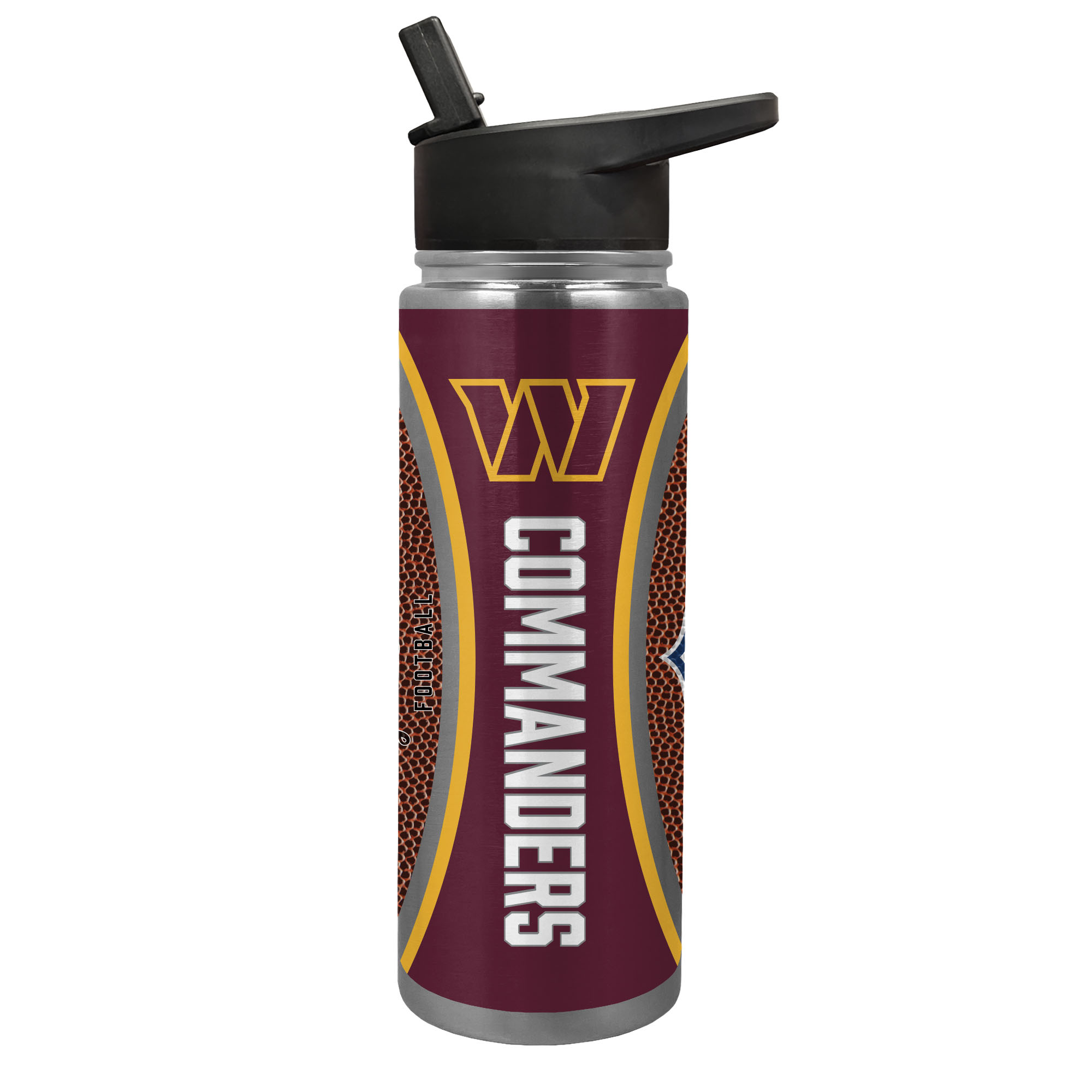 Washington Commanders 24oz. Jr. Thirst Game Ball Hydration Bottle