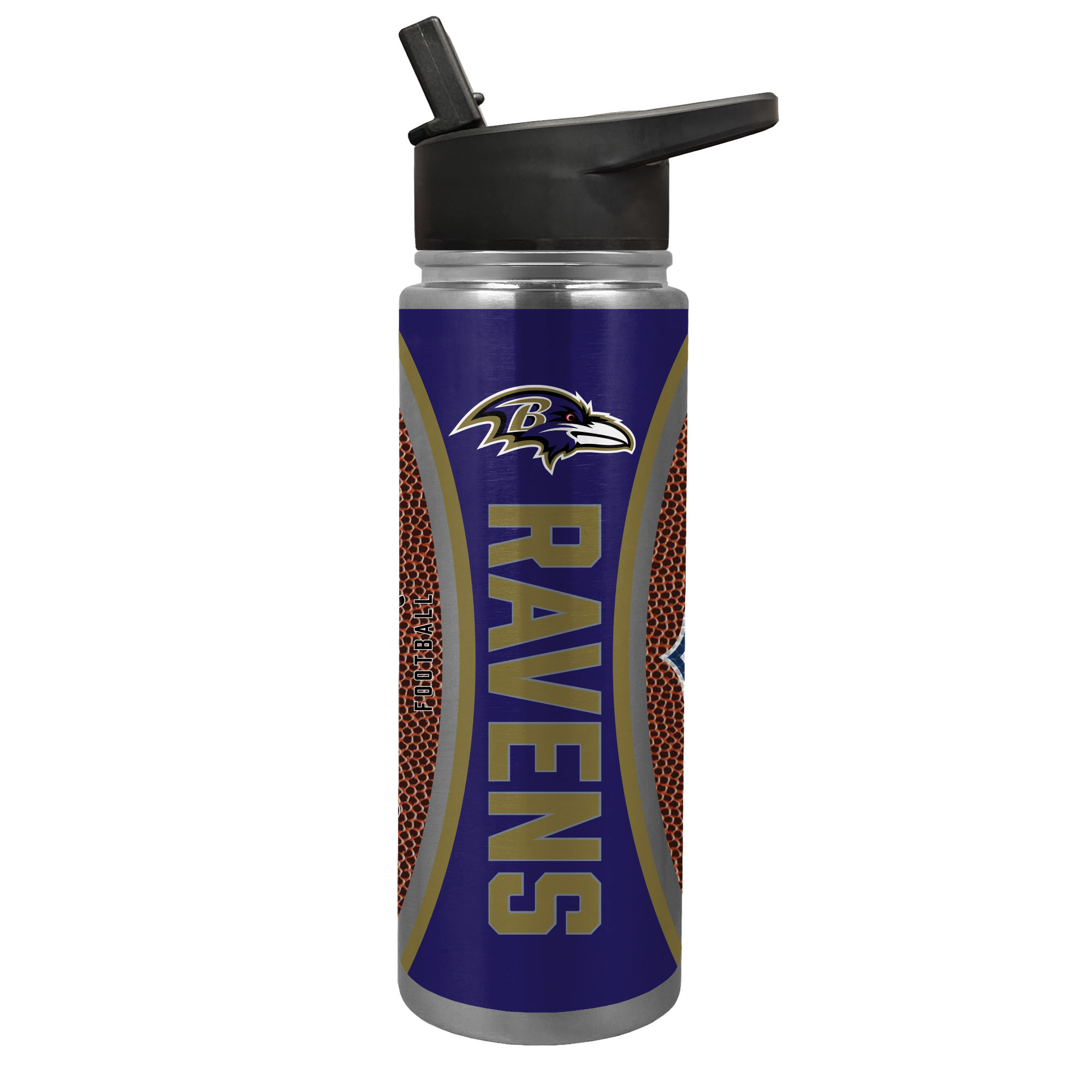 Baltimore Ravens 24oz. Jr. Thirst Game Ball Hydration Bottle
