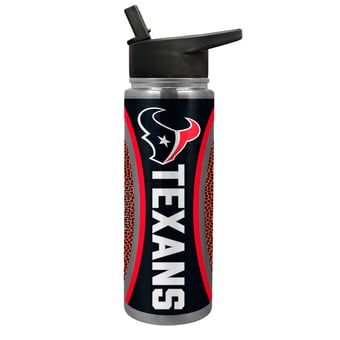Houston Texans 24oz. Jr. Thirst Game Ball Hydration Bottle