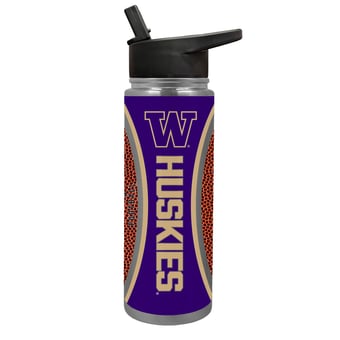 Washington Huskies 24oz. Jr. Thirst Game Ball Hydration Bottle