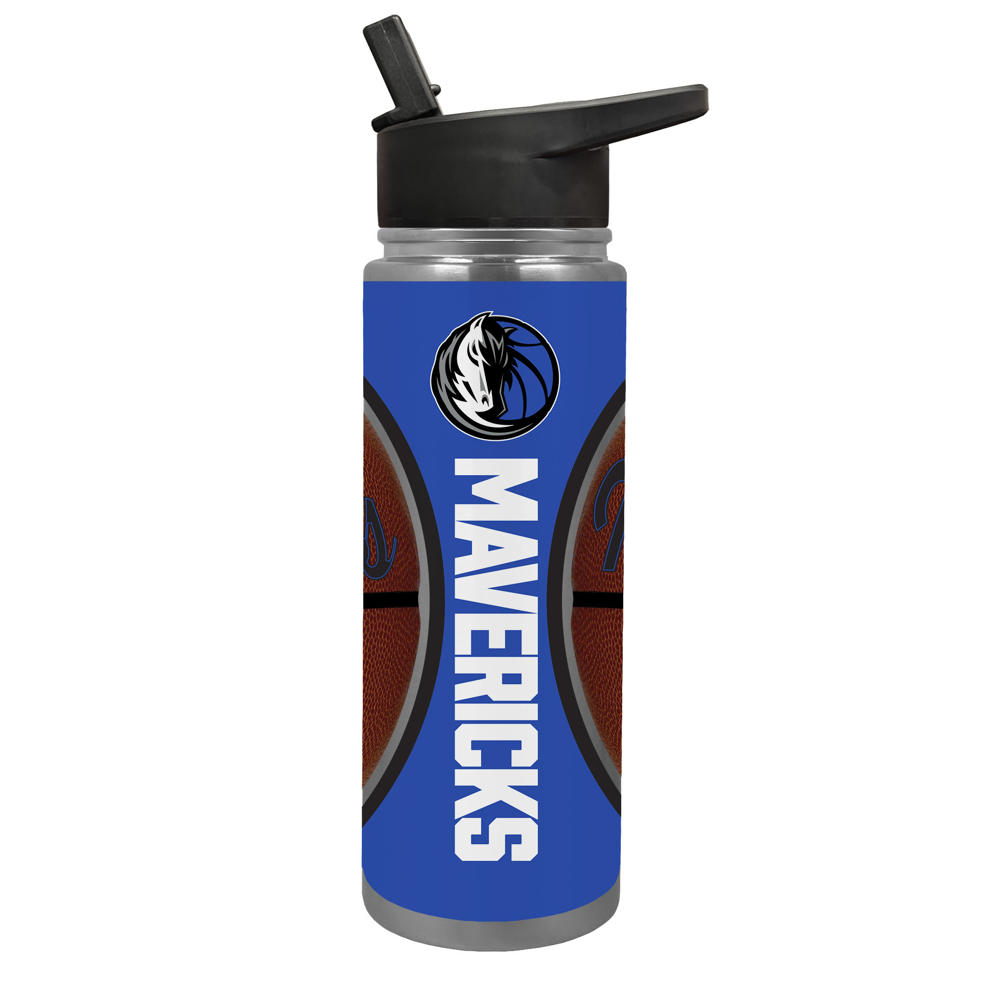 Dallas Mavericks 24oz. Jr. Thirst Game Ball Hydration Bottle