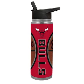 Chicago Bulls 24oz. Jr. Thirst Game Ball Hydration Bottle